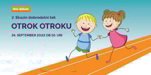 dobrodelni tek otrok otroku