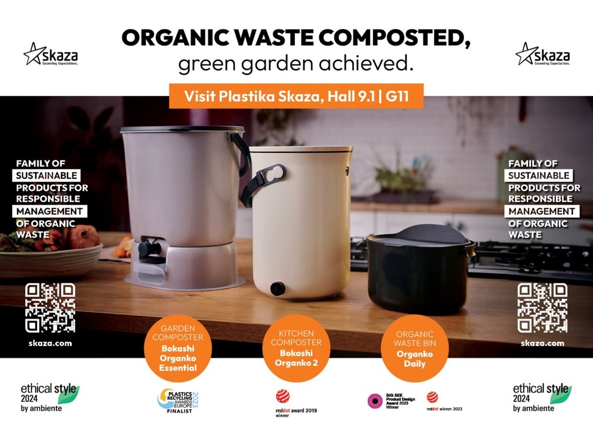 Skaza at the Ambiente Fair offers an opportunity for distributors of sustainable solutions