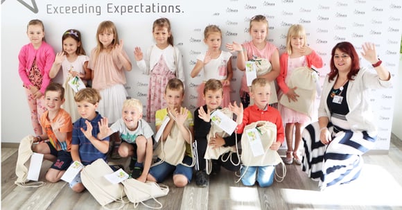 We hosted the future first-graders of our employees