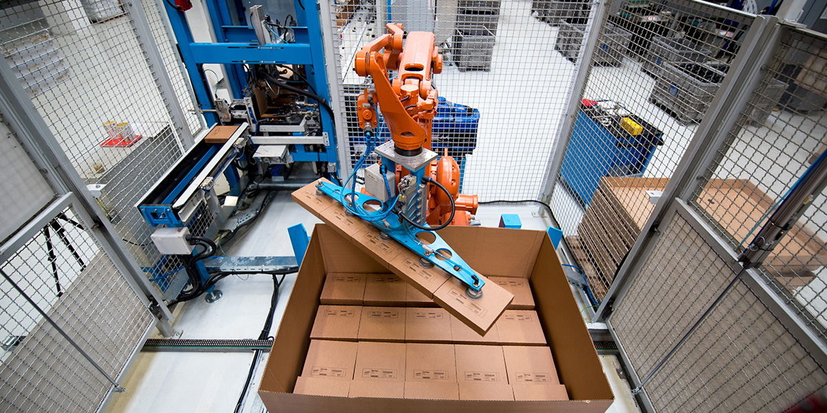 Lowering costs with automated production line