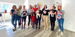 Danes smo v našem podjetju gostili naše predrage sodelavke, ki so pred kratkim prejele nov življenjski naziv ''mama''.