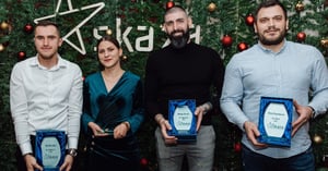 Coworkers and leaders of the year