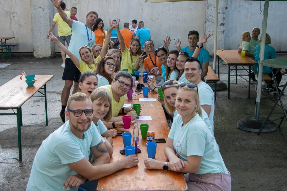 Around 200 of Skaza's employees joined the picnic
