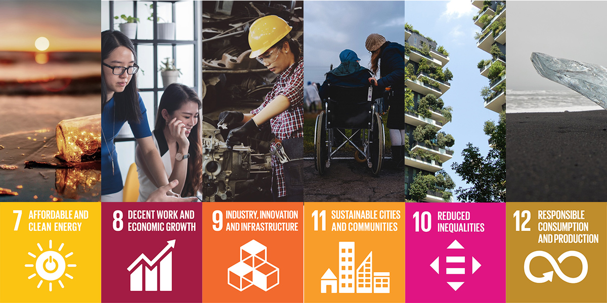 One of the UN sustainable development goals is also responsible production and consumption and sustainable communities