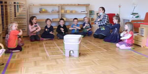 Our Organko has become a vital member of a kindergarten classroom