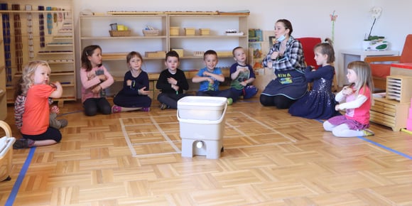 Our Organko has become a vital member of a kindergarten classroom