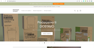 We opened a new online store in October. 
