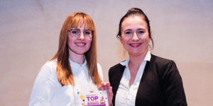 Skaza Receives TOP Investor in Education Certificate
