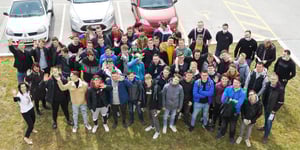 Open Day: 80 students of technical studies visited Skaza