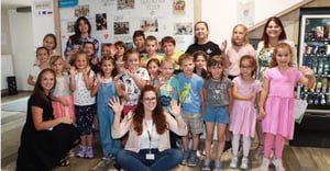 We have just concluded Skazalček Week, a free school holiday care for the children of our employees