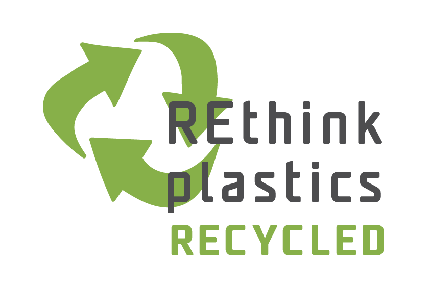 Rethink plastics - recycled