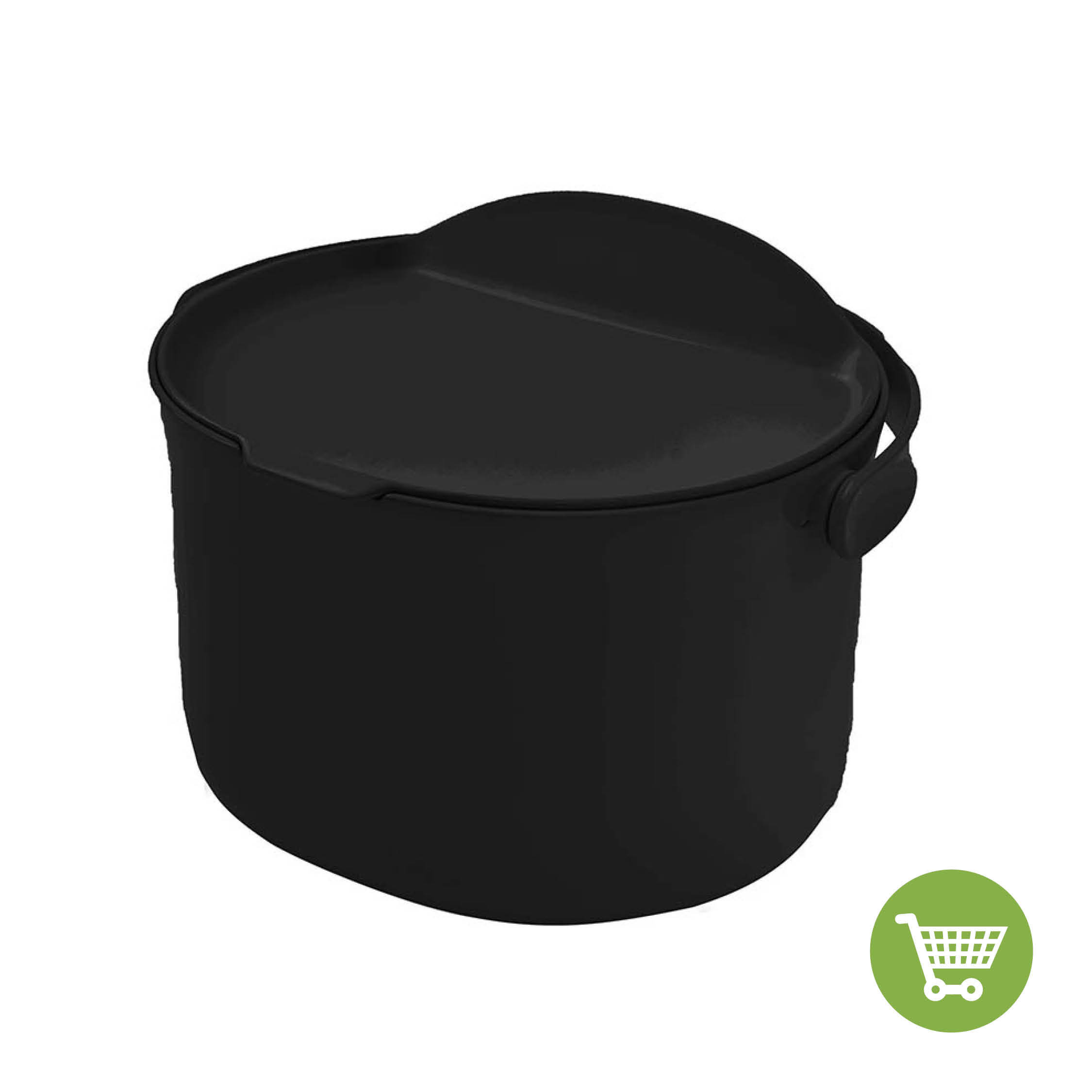 Organko Daily bin (3,3 L), black